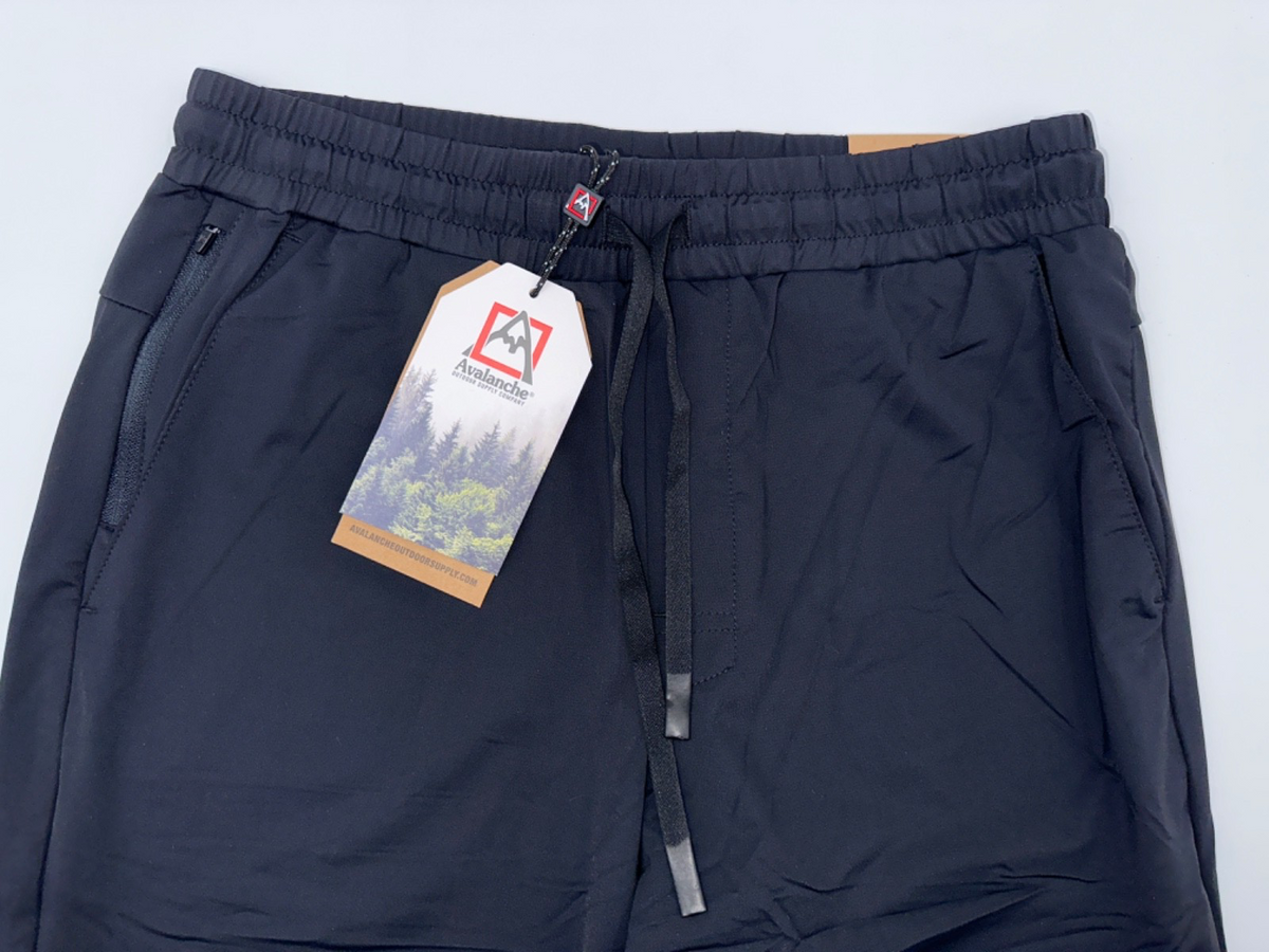 $88 Avalanche Outdoor Supply Co. Men’s  Fashion Basic Pants- Black- Small - New