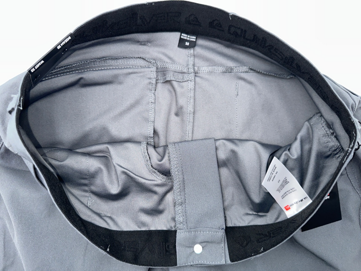 $78 Quicksilver Men’s Stretch Tech Woven Pants - Charcoal -Size: 32W x 30L -New