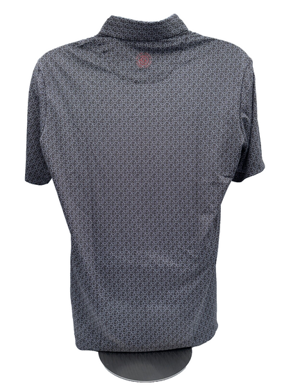 $110 Galvin Green Men’s Mauro Shirt V8+ Polo- Sharkskin/White- Medium - New tag