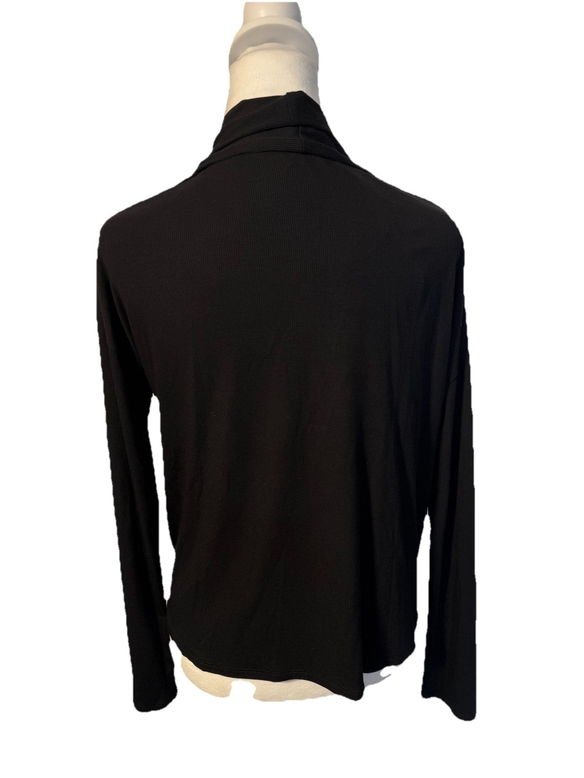 $89 Steve Madden Women’s-Soft Side Ribbed Knit Jacket Top- Black- Small-New Tag