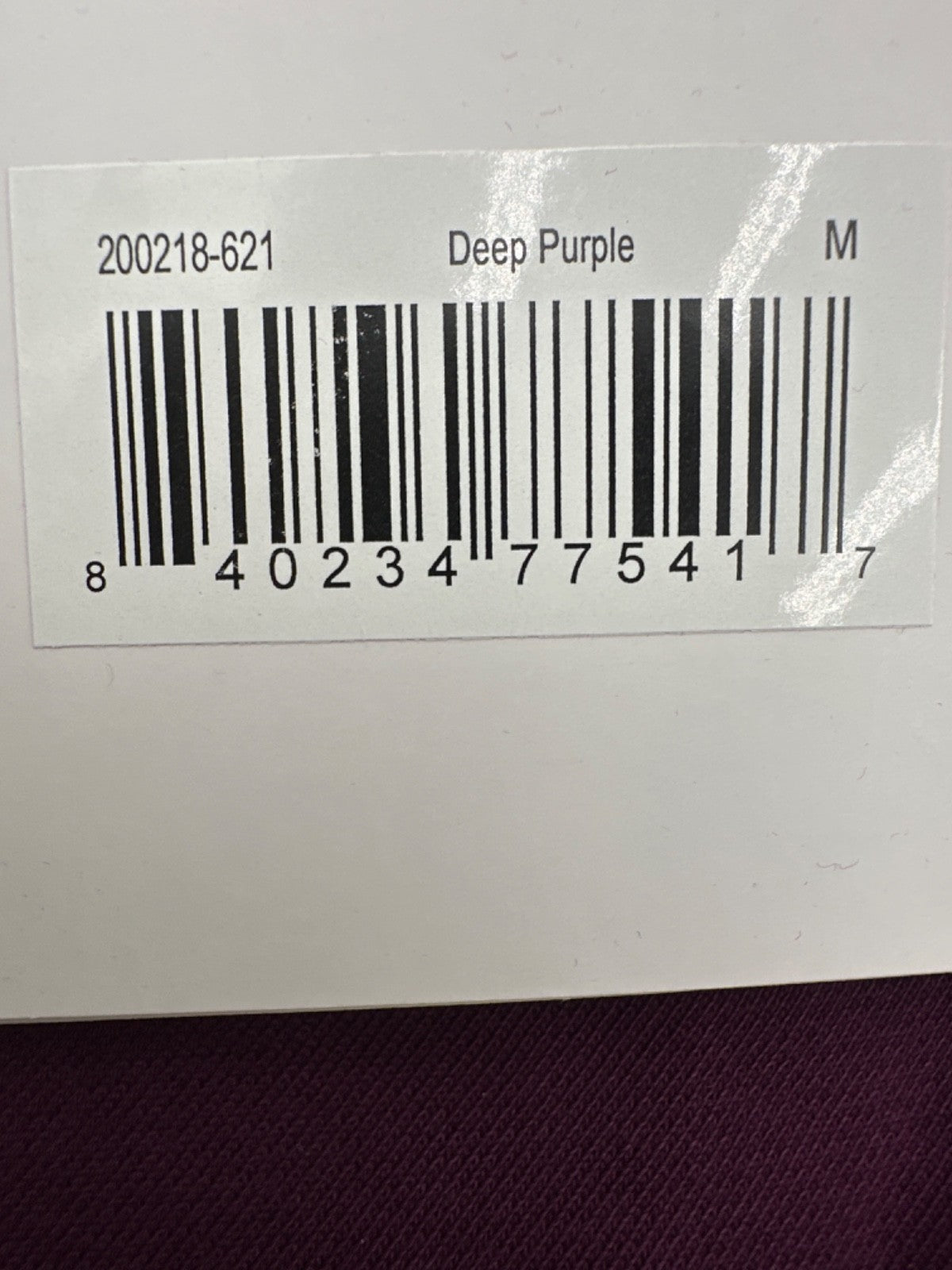 $129 Stio Men’s Turpin Fleece Pants Joggers - Deep Purple - Medium - New Tag