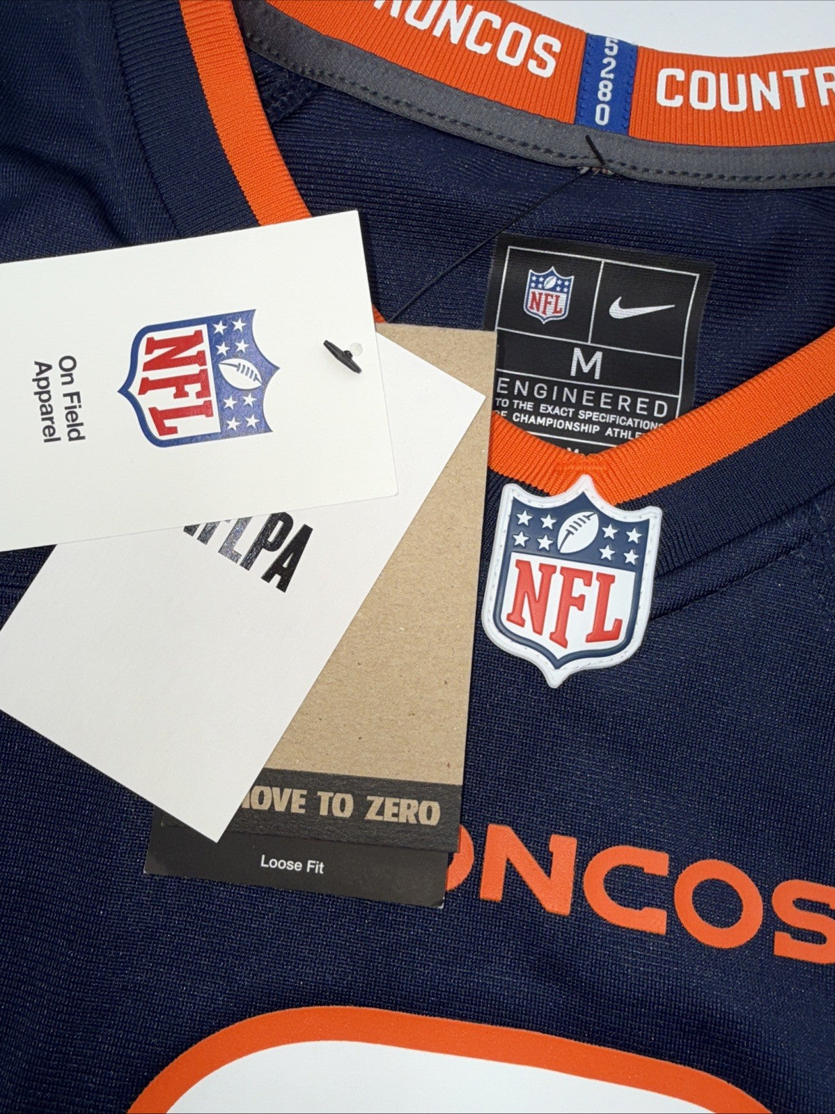 $130 Nike Men’s Patrick Surtain II Denver Broncos  Jersey-Blue-Medium-New Tags