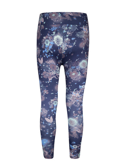 Converse Girls' Printed High Rise Leggings - Multi Floral - Girls XLarge-New $30