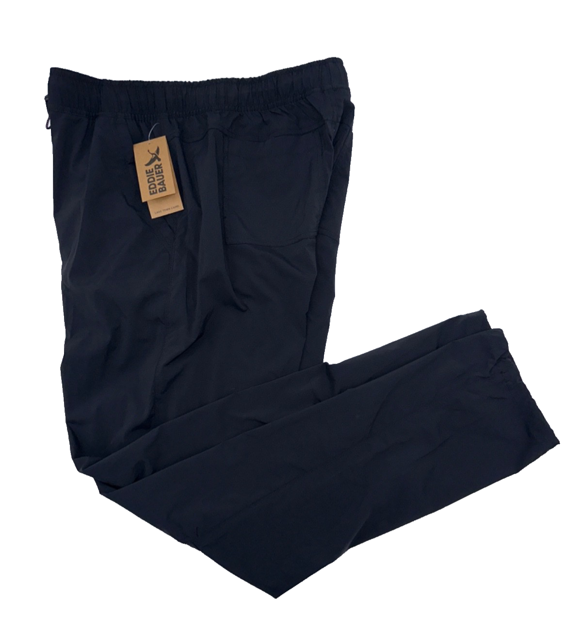 $75 Eddie Bauer Lake Town Capri Pant - EB8008544- Black - XLarge - New With Tag