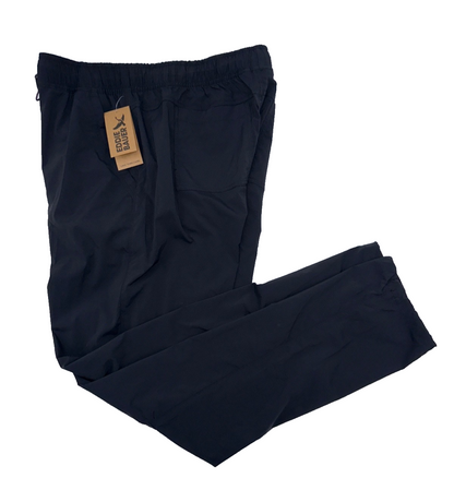 $75 Eddie Bauer Lake Town Capri Pant - EB8008544- Black - XLarge - New With Tag