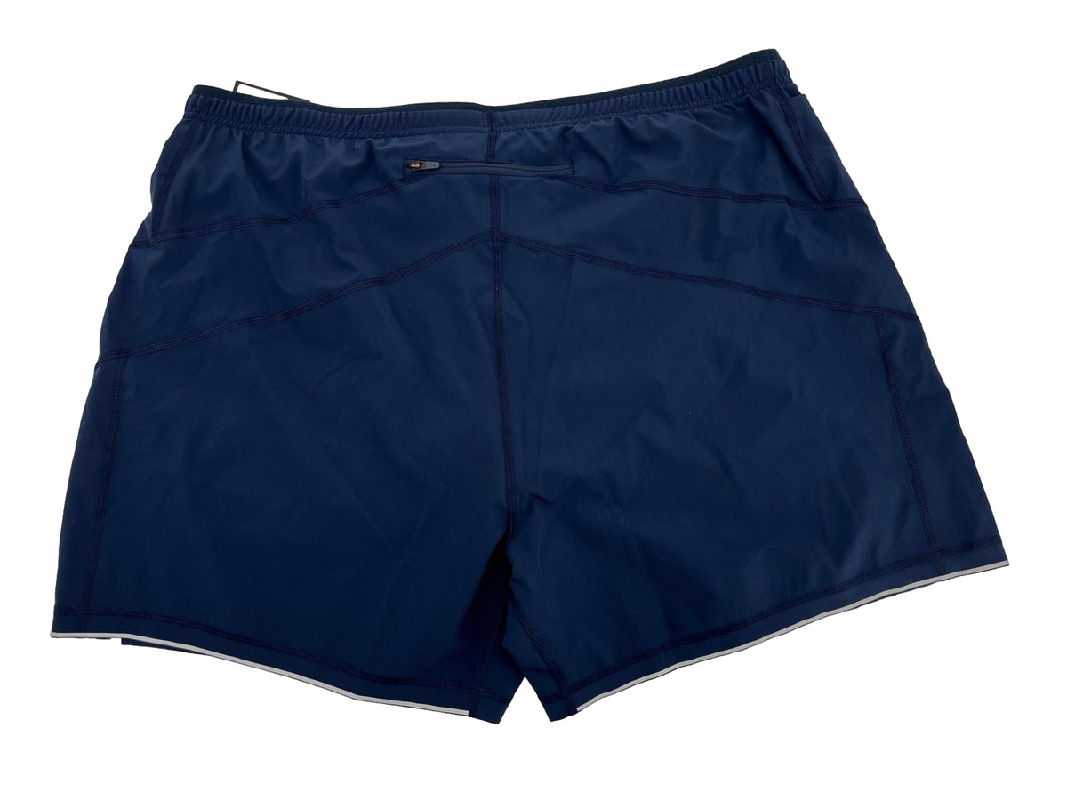 $65 Smartwool Men's Merino Sports Lined 5" Shorts -Navy Blue- XLarge -NEW Tag