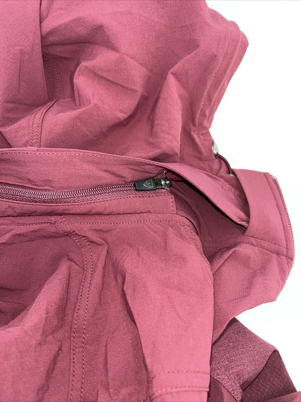 $149 Kuhl Women’s Transcendr Hoody Full Zip Jacket - Barberry Maroon-XSmall-New