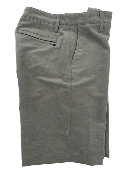 $50 Hurley Men's 4 Way Stretch Heathered Walk Short - Woodlands - Size 28 - New