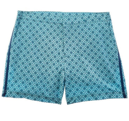 $89 FAIR HARBOR Men’s Sextant Swim Trunk Lined Shorts-Blue Moroccan-Size: 36W