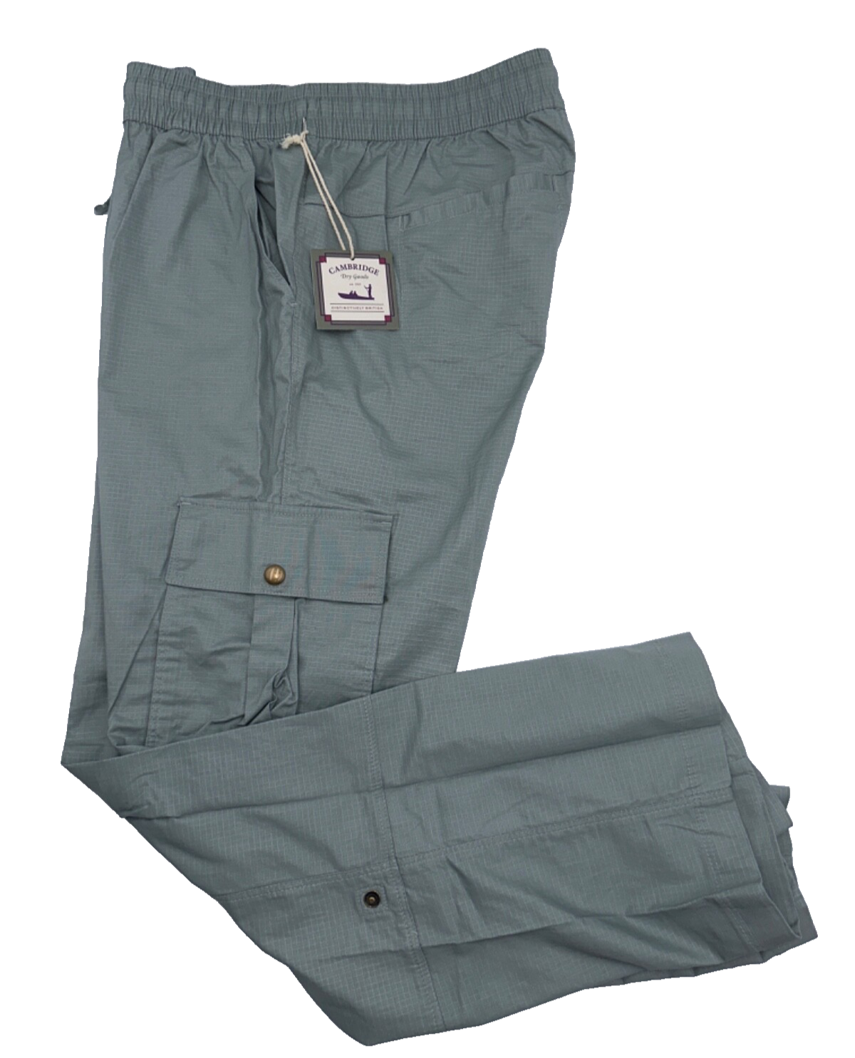 $55 Cambridge Dry Goods Women's Ripstop Cargo Pant - Green -  Medium - New
