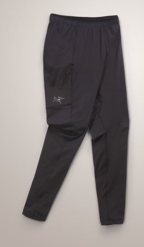 $100 Arc'teryx Men’s Rho Hybrid Bottoms Stretch -  Black - Small- New Tags