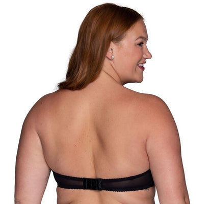 Vanity Fair Women’s Gel Touch Strapless Push Up Bra- Convert 5 Ways - Black- 36C