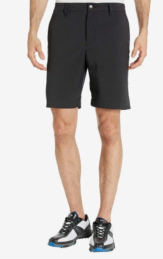 $72 Callaway Men's Stretch Performance Golf 9”Shorts- Black- Size: 32W- New Tags
