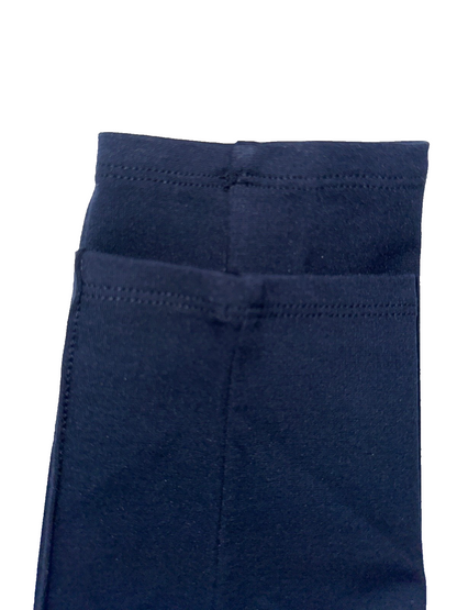 Nine West Seamed Ponte Leggings - Sky Captain Navy - Medium - New With Tags