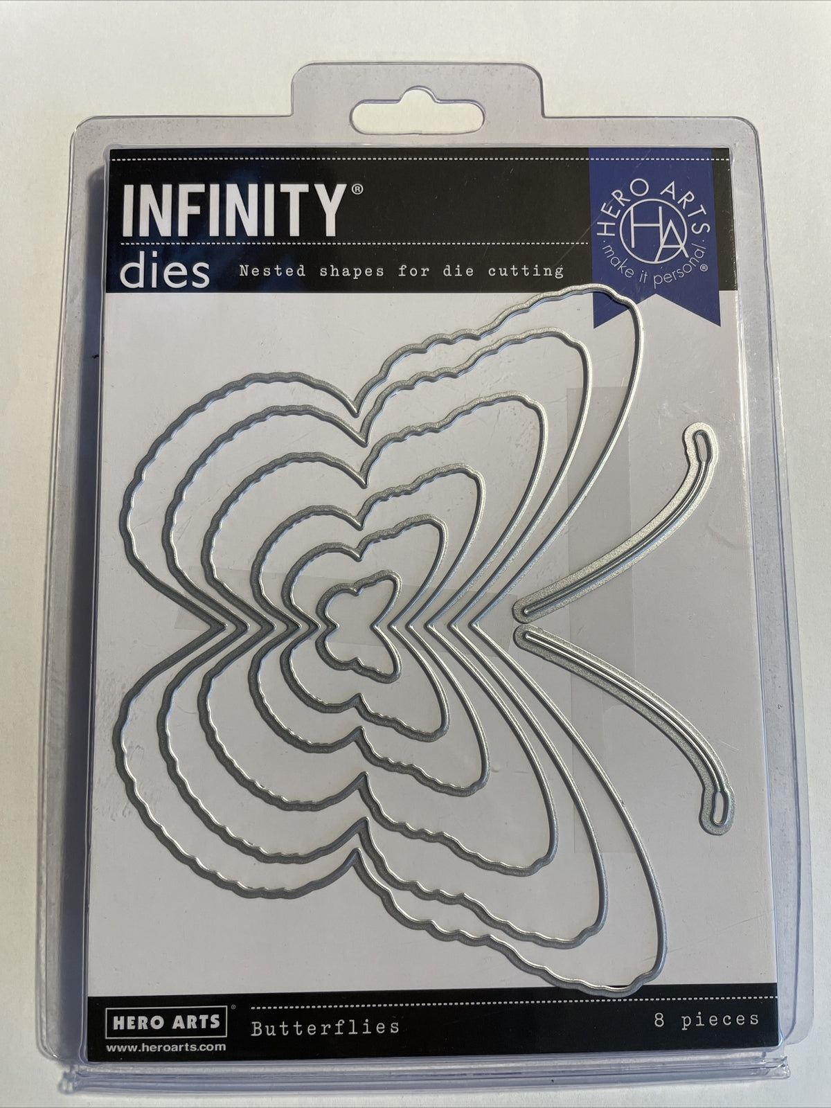 Hero Arts Infinity Dies Nesting Butterflies infinity Dies DI600