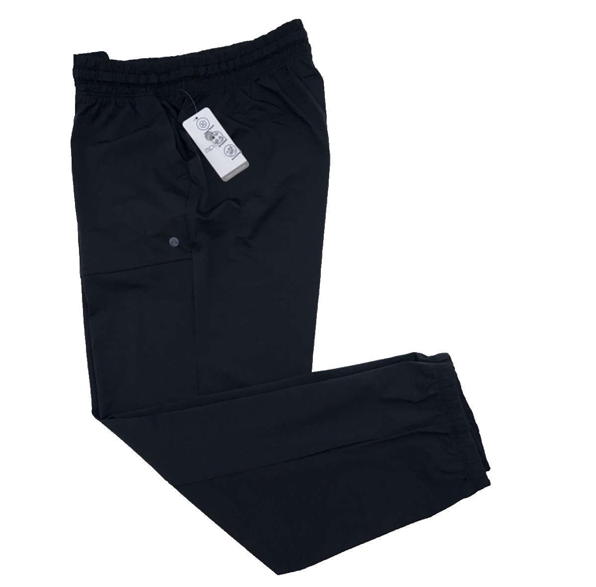 $65 Apana Women's Napa Woven Jogger - Rich Black - Medium - New With Tags
