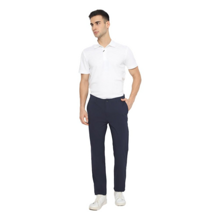 $80 Jack Nicklaus Men’s- Belli Premium Regular Fit Trousers -Classic Navy-34X32