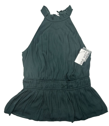 $40 Nine West Women’s- Halter Tank Top-Lavish Green- Medium-New Tag