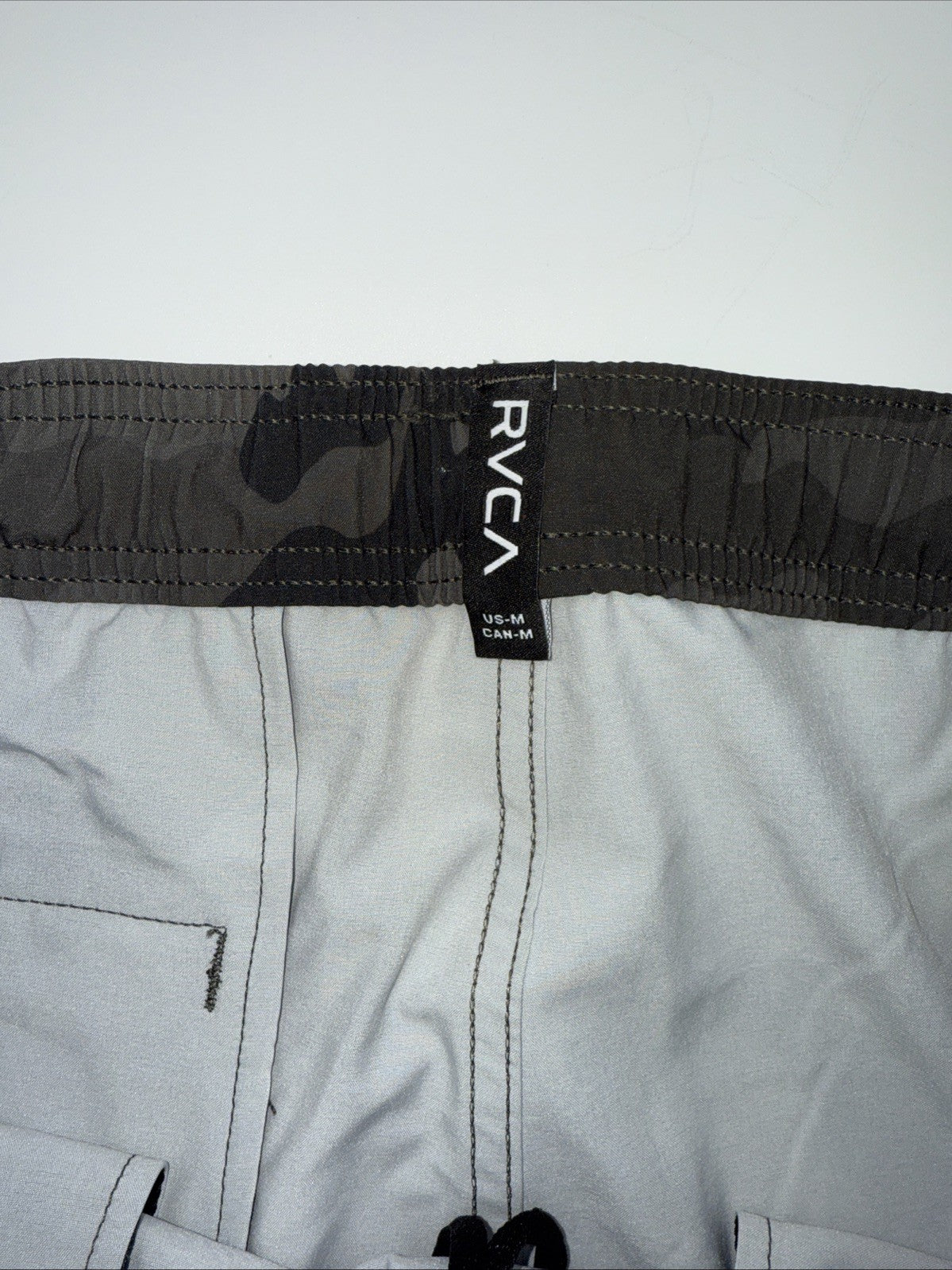$80 RVCA Men’s Kevin EW Pants Jogger- Elastic Waist Stretch-Camo- Medium-NEW TAG