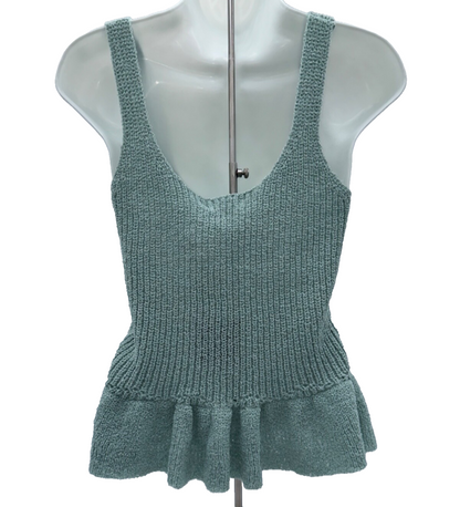 $68 Blue Pepper Women’s Tank Top- Mint Green- Small- New With Tank