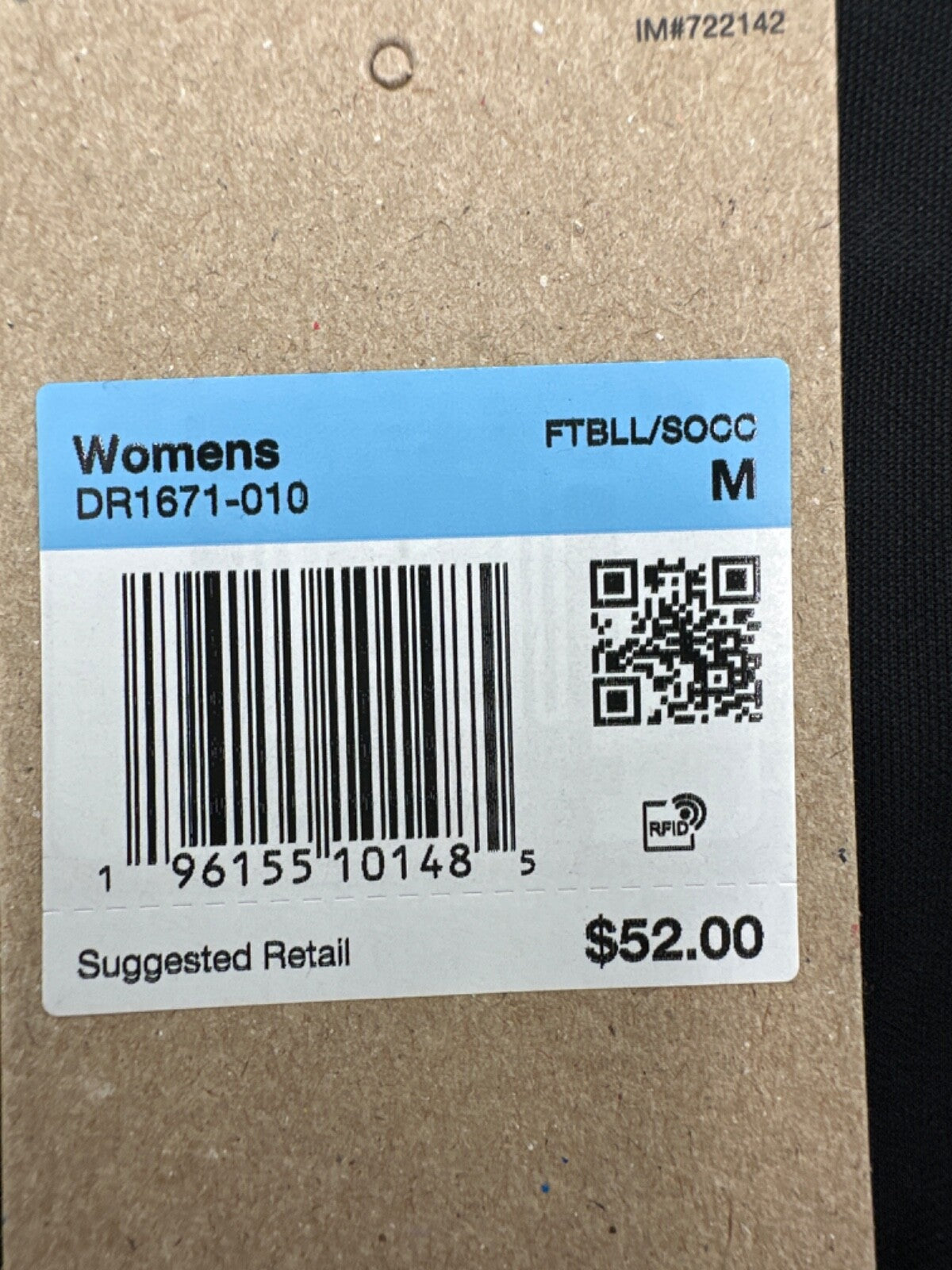 $52 Nike Women's Dri Fit Soccer Pants - Black - Medium - New With Tags