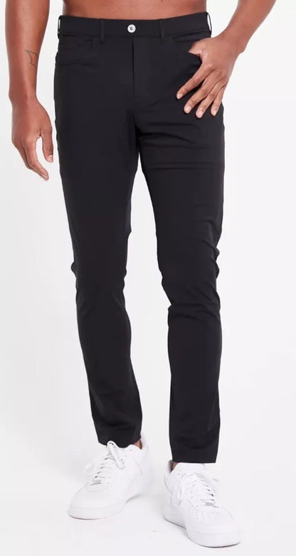 $140 Redvanly Men’s Kent Golf Pants - Tuxedo Black- XLarge - New With Tags
