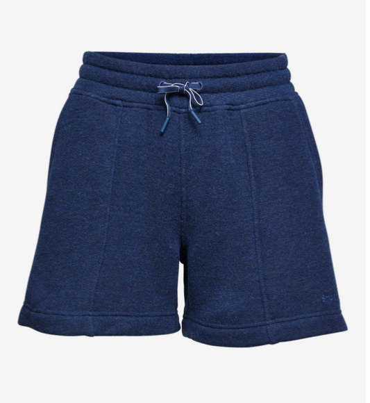 $95 Smartwool Women’s-Recycled Terry Shorts- Blue- Medium- New Tag
