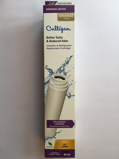 Culligan Refrigerator Water Filter 300 Gal.   RF-G3  Clearance Price!!