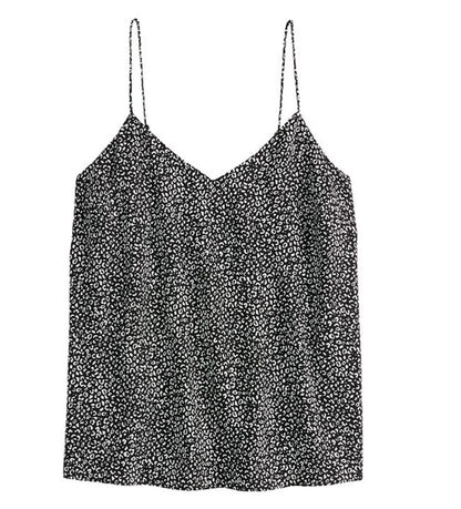 Nine West Women’s-Layering Cami- Black Cheetah- Small-New With Tags
