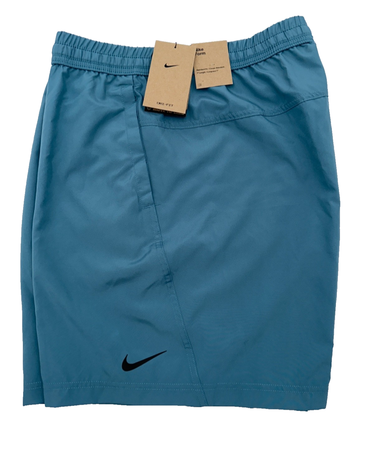 $45 Nike Men’s Dri Fit Form Running Unlined Shorts 7” - Smoky Blue-Medium- New