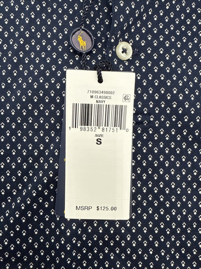 $125 Polo Ralph Lauren Men’s Classic Fit Polo Shirt - Navy Dots - Small - New