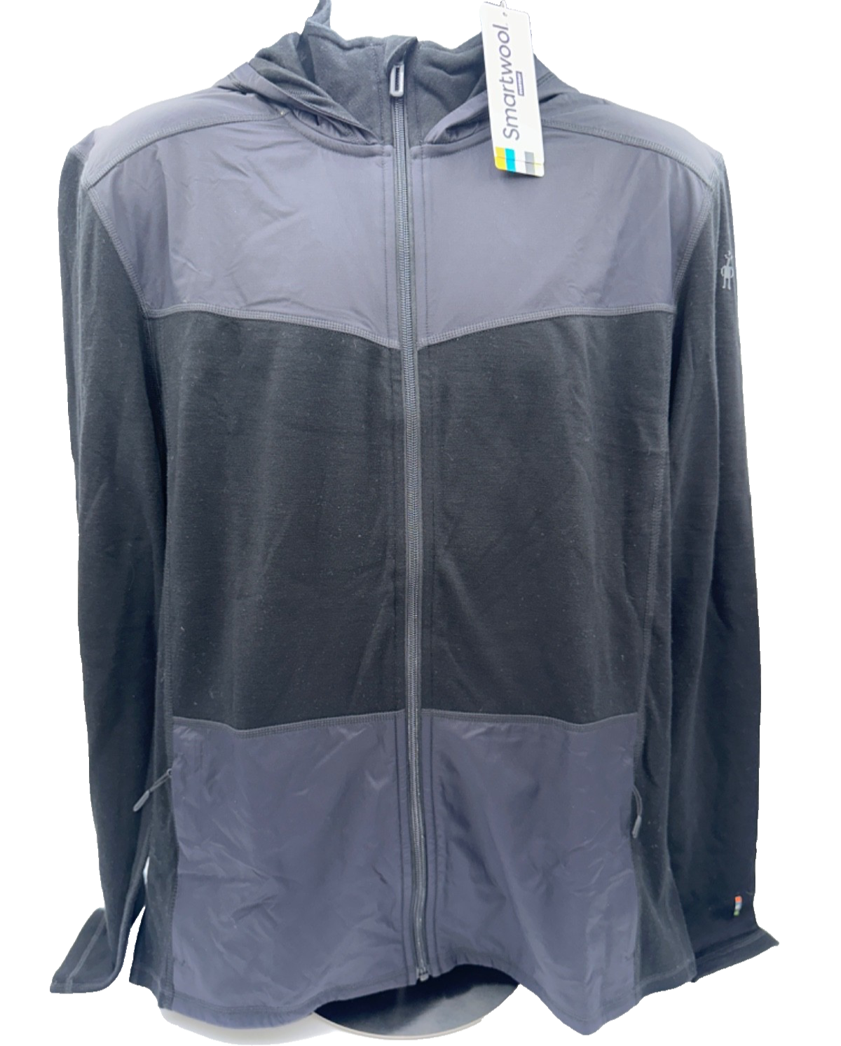 $180 Smartwool Men's Thermal Merino Active Hoodie - Black - XLarge - New