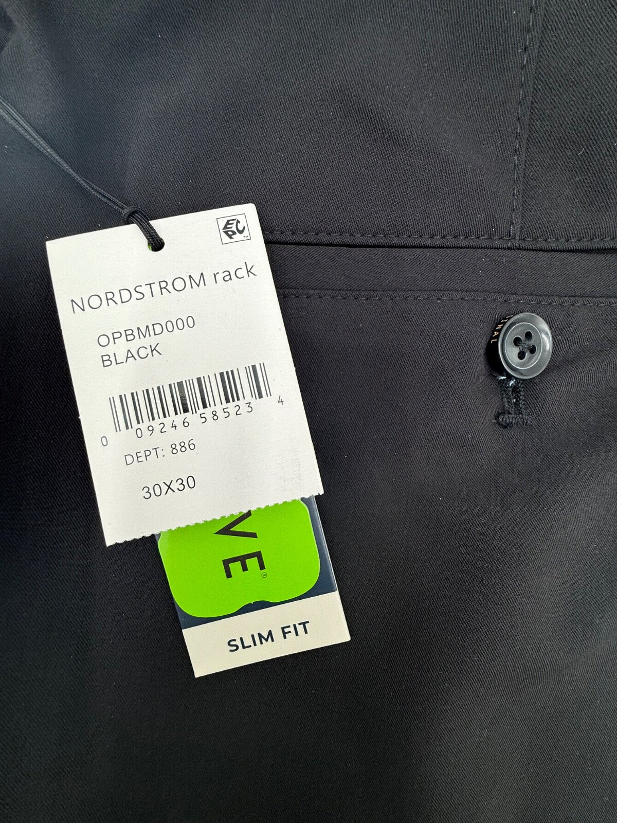 $110 Penguin Men’s-Performance Golf Pants -30Wx30L-Black-New Tag