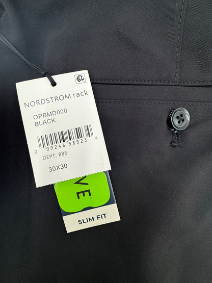 $110 Penguin Men’s-Performance Golf Pants -30Wx30L-Black-New Tag