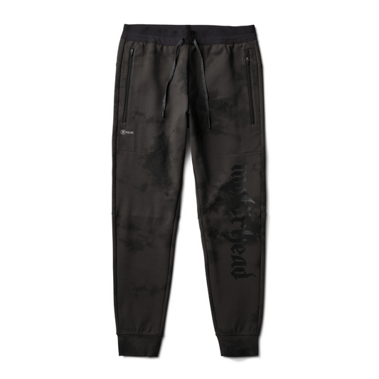 $110 Roark Men's Motorhead El Morro Fleece Pants - Worn Black - Medium - New Tag