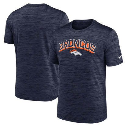 $42 Nike Men’s Denver Broncos Velocity Dri Fit T Shirt - Navy - Small - New Tag