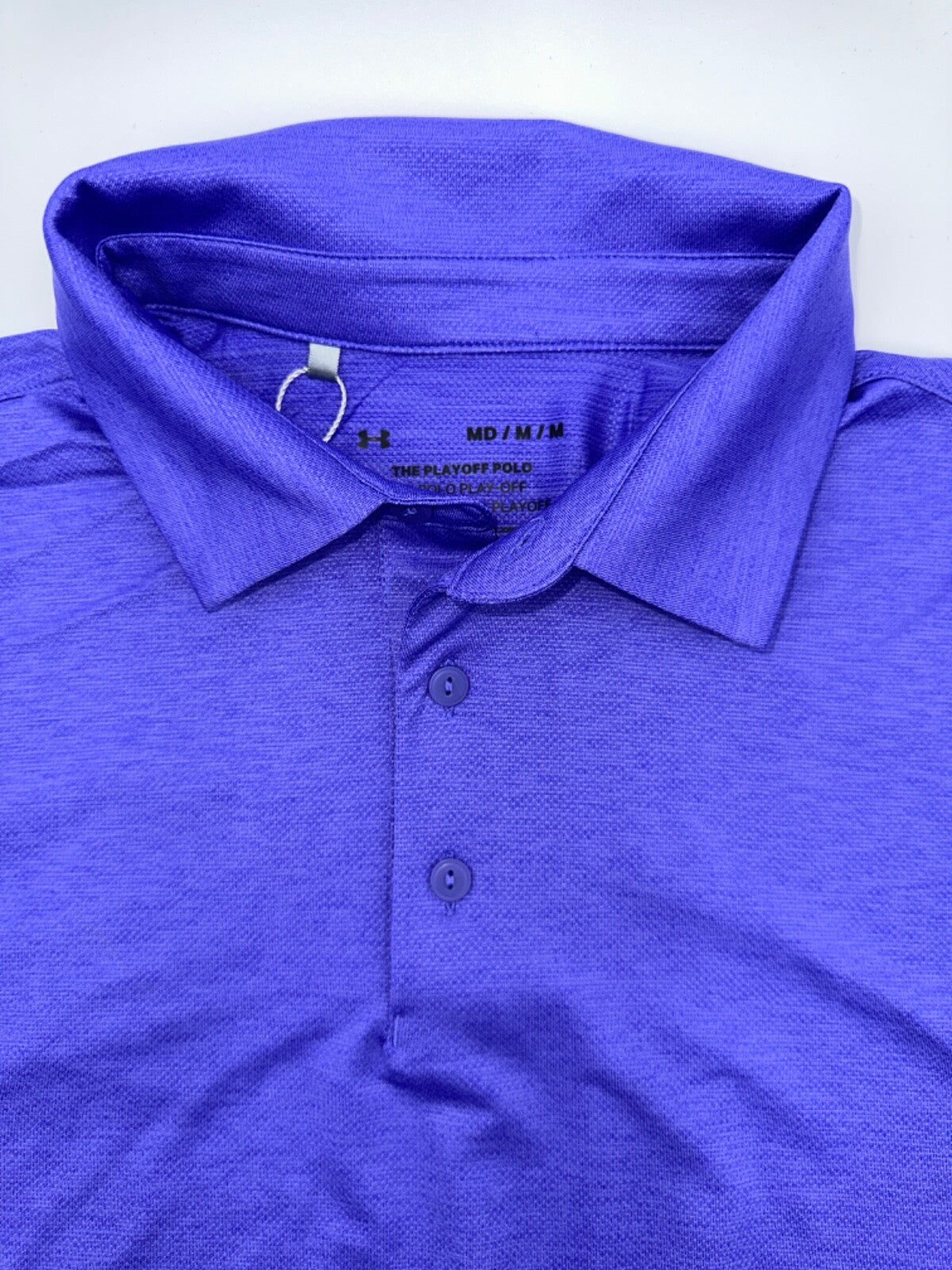 $70 Under Armour Men's Playoff Golf Polo - Purple - Medium - New With Tag