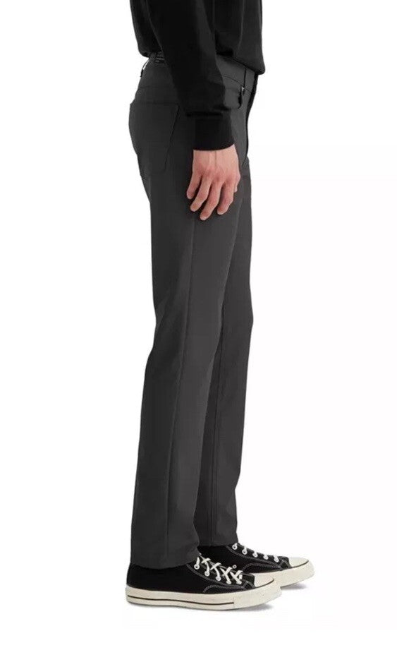 $70 Levi's Men's 511 Slim Tech Pants Stretch A92130010- Grey- 32W 32L - New Tag