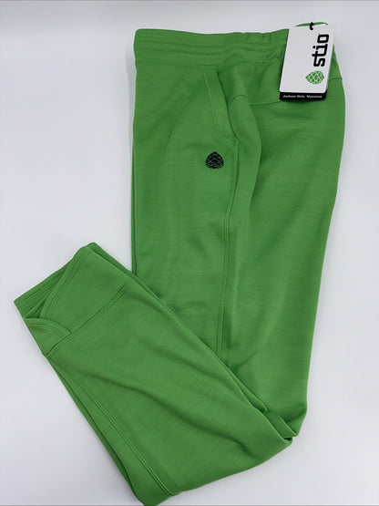 $138 Stio Women's Gannett Peak Fleece Pants-  Alpine Green- Medium- New Tags