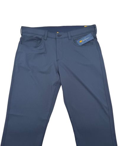 $80 Jack Nicklaus Men’s- Belli Premium Regular Fit Trousers -Classic Navy-34X30