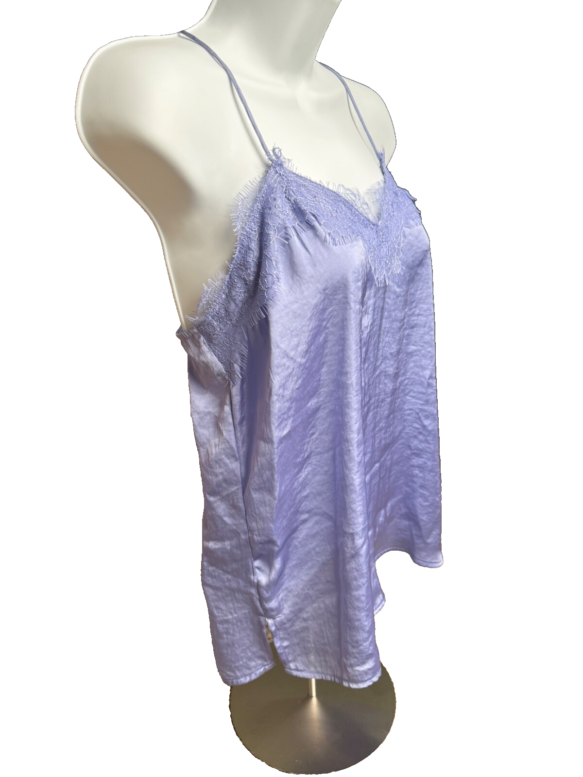 Nine West Women’s-Woven Cami Top -Lavender- XSmall-New Tag
