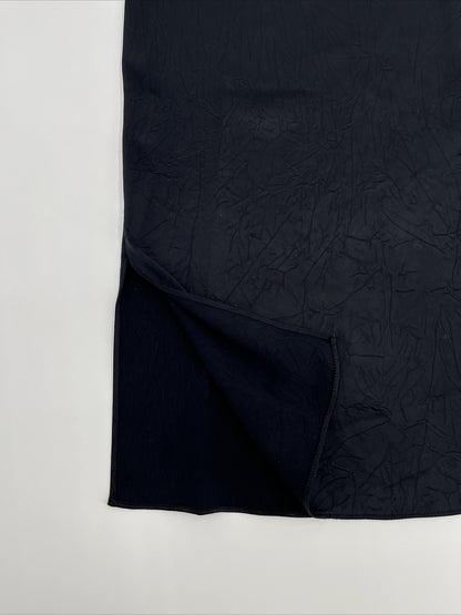 $275 Vince Women’s Sleeveless Satin Blend Top VX943612636- Black- Medium-New Tag