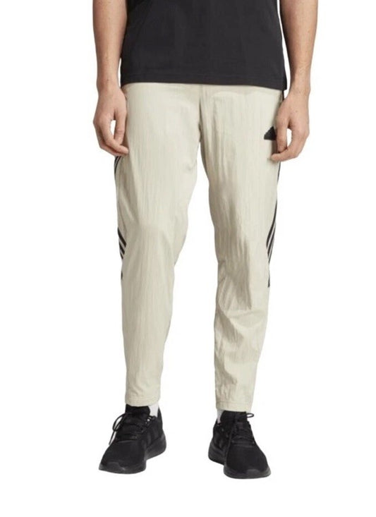 $65 Adidas Men's Tiro Woven Track Pants Tapered-  Putty Grey - Large- New Tags