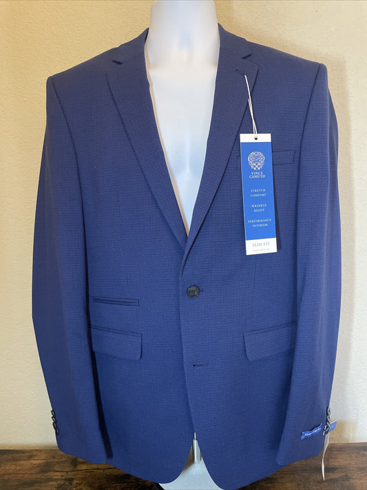 Vince Camuto Men’s Beautiful Dress Jacket VX036SV5162 - 38L- Blue - New WT $360