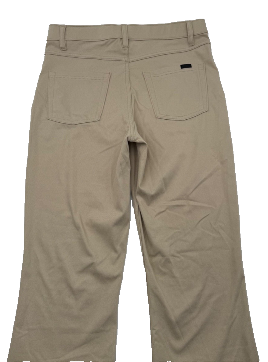 $58 HUE Women’s-Stretch Pant-White Pepper (Beige) -Medium-New Tag