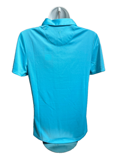$78 Callaway Women’s- Tournament Polo Shirt - Blue- Small-New Tags