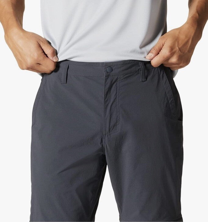 Mountain Hardwear Men’s Convertible Cargo Pants Outdoor Hiking-D.Grey-38Wx31L