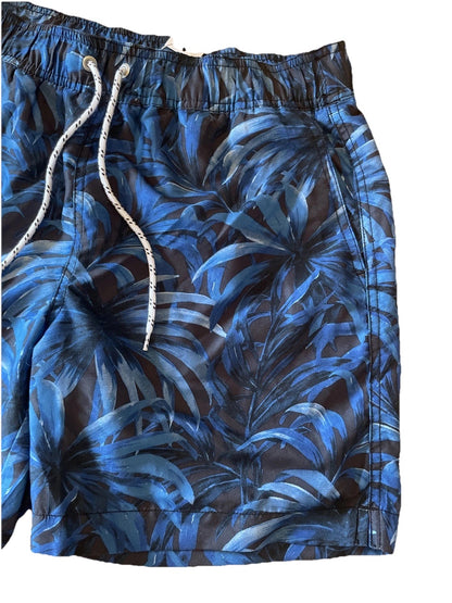 Janie And Jack Men’s Swim Trunk - Blue Multi- Size:Small- NWT Retail $68