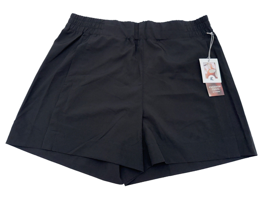 $52 Kyodan Women's Yoga Shorts -FTLS1000 - Black - Large - New With Tags