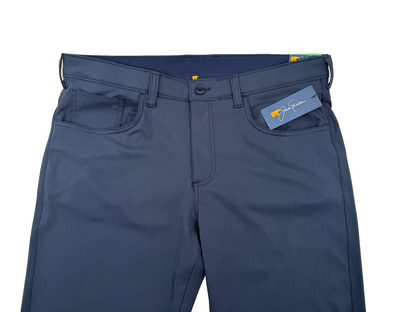 $80 Jack Nicklaus Men’s- Belli Premium Regular Fit Trousers -Classic Navy-34X32